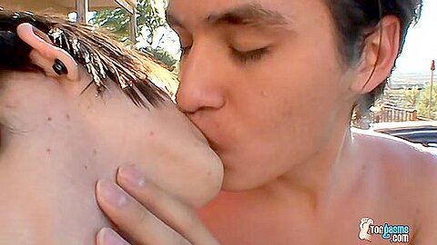 Cock Stroking Foot Worship – Asher Christiansen And Brenden Killen