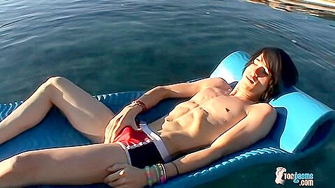 Cock Stroking Foot Worship - Asher Christiansen And Brenden Killen