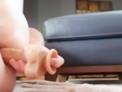 Cock dildo ass play
