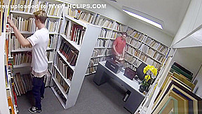 College Freshmen Fuck In The Library