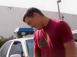 College Girl Sucking Dick And Fucked On A Police Car