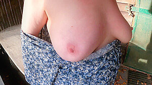 Come Punish Your Tits In The Hiking Hut