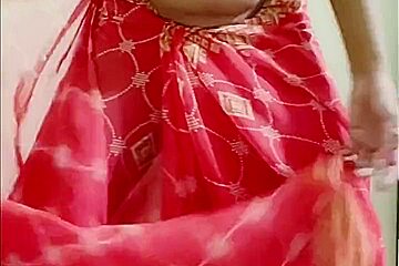 Come To Quench The Thirst Of The Lust-hungry Step sister-in-law In Red Saree
