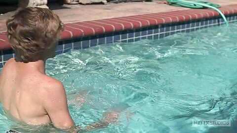 Cooper Steel & Nathan Reed in Pool Boys - HelixStudios