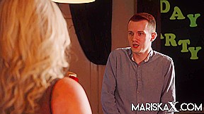Cougar Fucks Young Stud Over Coffee