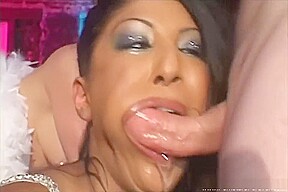 Crazy 3some For Brunette Pornstar