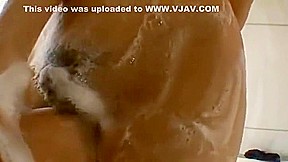Crazy Japanese Model In Amazing Shower, Couple - Saki Tsuji And Jav Movie