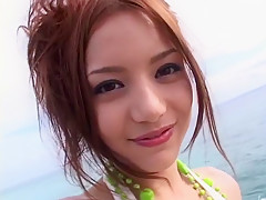 Crazy Japanese whore Tina Yuzuki in Horny Dildos/Toys, Bikini JAV clip
