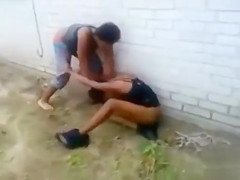 Crazy black Step mommies in a fight with lots of nudity