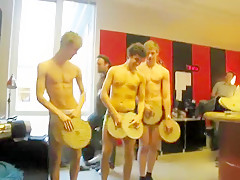Crazy male in incredible blond boys, fun gay sex video