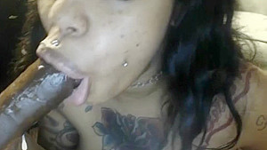 Creamyexotica suck a dildo