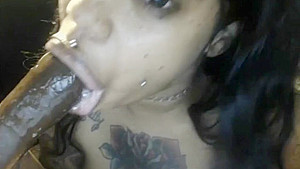 Creamyexotica suck a dildo