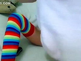 Cucumber Insertion Masturbation