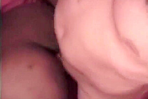 Curly Black Tranny Was Pounded By White Fellow