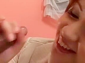 Cute Asian Cum Loving Babe Swallowing