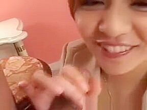 Cute Asian Cum Loving Babe Swallowing