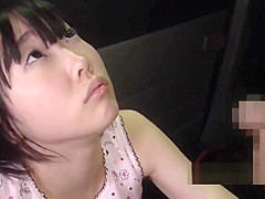 Cute Jav Idol Rin Aoki Fucks Old Guy In Back Of Van She Looks So Innocent