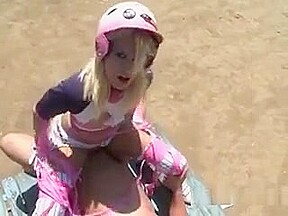 Cute Softball Player Gets Fucked At The Benches By Coach