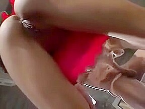 Cute Young Woman Plays With Her Pussy, Receives A Rock Hard Task