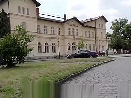 Czech slut picked up and fucked