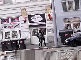 Czech slut picked up and fucked