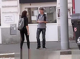 Czech slut picked up and fucked