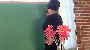 DYLAN seduced teacher can't help herself