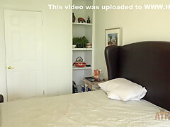 Dani Maze In Slides Out Of Her Fishnets And Cums On Her Vibrator