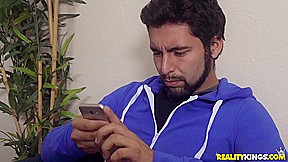 Derrick Ferrari And Nicole Rey In Hot Horny Coquette Rides Hard Pulsating Boner