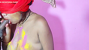 Desi Bhabhi - Blowjob