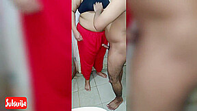 Devar Bhabhi - Indian Desi Bhabhi & Devar Mad In The Crazy Love At Bathroom