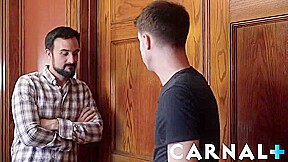 Dilf Fucks His Jockstrap-wearing Step son Bareback - Maxx Monroe And Mason Lear