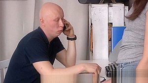 Dirt poor guy lets frisky pal to bang his exgf for money