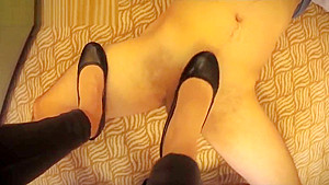 Dirty Ballet Flats Shoejob: YoungFemdomHeels Undersoles