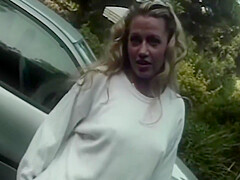 Dirty Blonde Girl Gets A Huge Cock Deep Inside Her Asshole