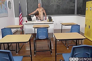 Dirty Class Became A Hardcore Anal Sex And Tranny Natalie Mars Liked It