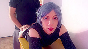 Dirty talk squirting creampie for a french bitch