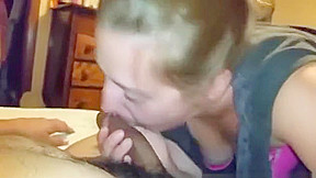 Divorced milf sucks black lover dick