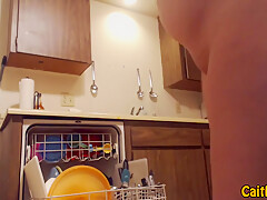 Doing Dishes With A Buttplug In