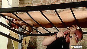 Draining A Slave Boys Cock - Reece Bentley And Sebastian Kane
