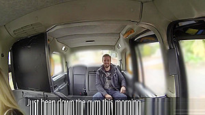 Dude fucked by sexy taxi driver