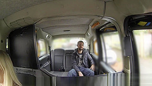 Dude fucked by sexy taxi driver