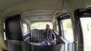 Dude fucked by sexy taxi driver