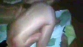 Dudes gangbang an old married slut