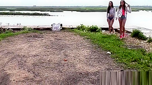 Dutch Les teens 18+ Outdoors
