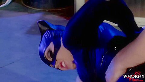 E161 Catwoman Kinky Orgy