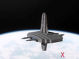 Earth orbit - a sex journey  Alien shemale fucks a horny sex slave in the space station