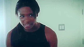 Ebony Milf Fucks Step son In Law