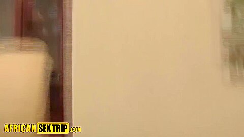 Ebony Skinny College teen 18+ Gets Railed Hardcore By White Tourist With A Big Cock!