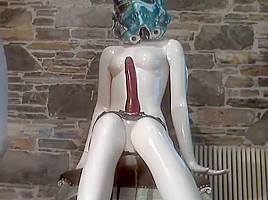 Een geile dildo show